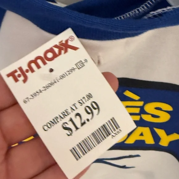 Après All Day Dog Sweater - Blue and White - Picture 2 of 4